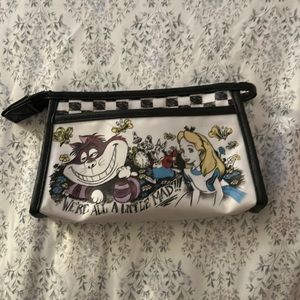 Alice in wonderland makeup bag